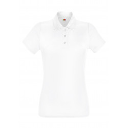 PERFORMACE POLO DONNA WHITE 100%POLIESTERE "M"