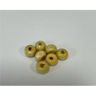 PERLE LEGNO MARRONE Ø8 mm. CONFEZIONE DA 1 kg