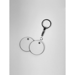 MEDAGLIA A FORMA DI CERCHIO, HDF diam 5 cm SPESSORE 3 mm, RETRO BIANCO