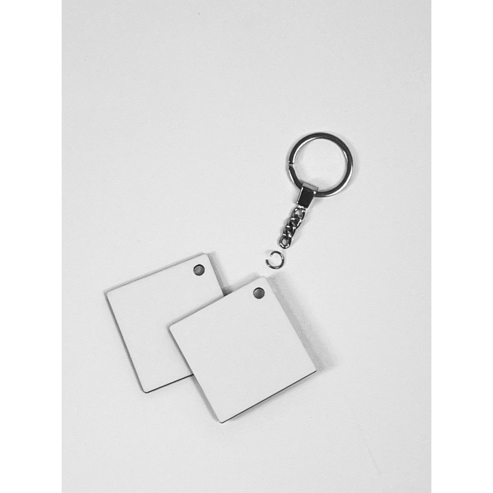 HDF 5x5 cm SPESSORE  3 mm QUADRATO, PER LA SUBLIMAZIONE, RETRO BIANCO