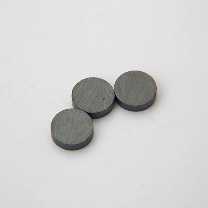 CALAMITA FERRITE Ø 12 SPESSORE 3 mm. CONFEZIONE DA 5600 PEZZI