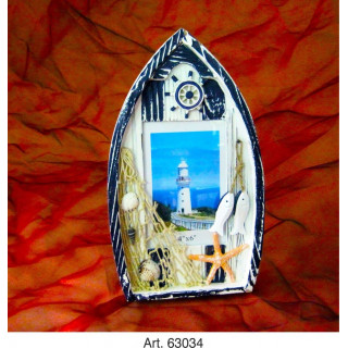 PORTA FOTO IN LEGNO cm 18x31H