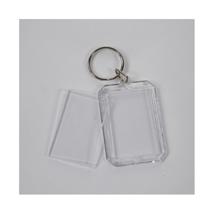 PORTACHIAVI IN PLASTICA 4x5,8 cm  - 3x4,2 cm