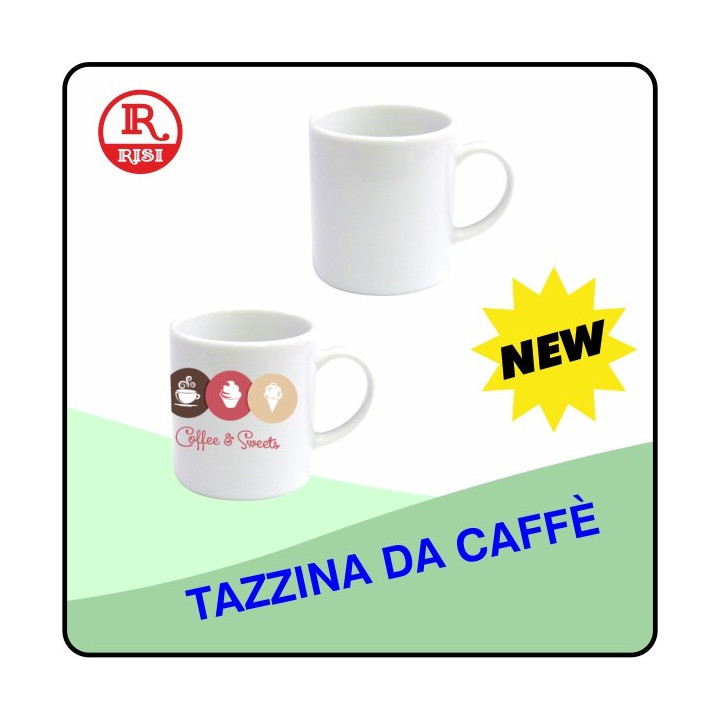 TAZZA BIANCA CAFFE 5,4x5,8cm