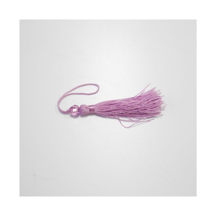 FIOCCHETTO DECORO CON GRANO PLASTIC COLORE ROSA. Confezione da 100 PZ.