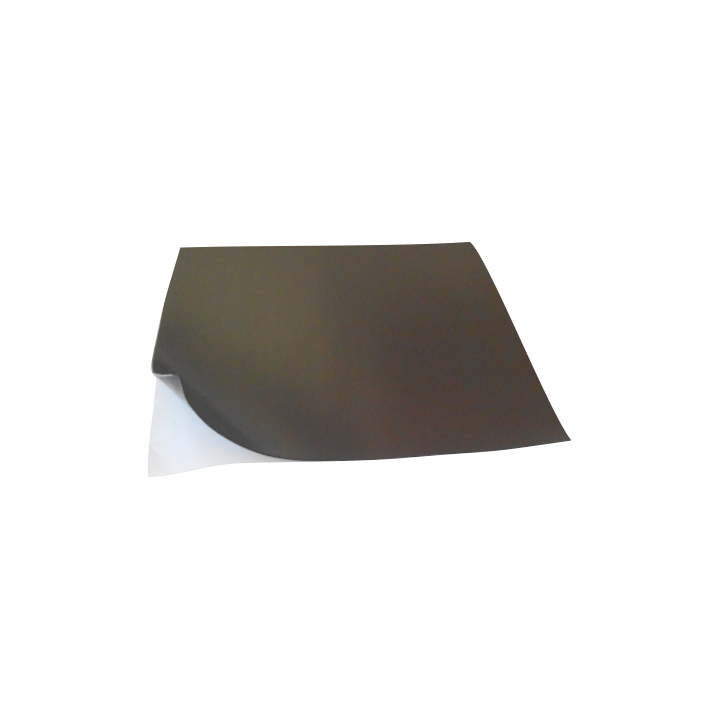 MAGNETE CON ADESIVO 44x35 mm SPESSORE  1,2 mm. Confezione da 400 pezzi.