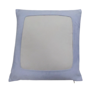FODERA 45x45 cm TESSUTO EFFETTO VELLUTO QUADRATO SIMILPELLE DA SUBLIMARE
