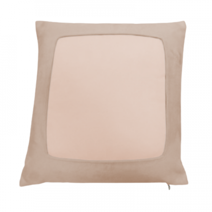 FODERA 45x45 cm TESSUTO EFFETTO VELLUTO QUADRATO SIMILPELLE DA SUBLIMARE