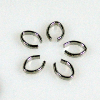 ANELLO APERTO OVALE 9x11,5x0,5 mm. CONFEZIONE DA 1 KG