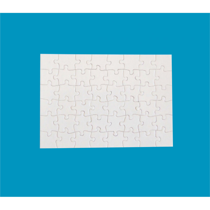 48PEZZI PUZZLE RETTANGOLARE 102x150x2mm SUBLIMABILE