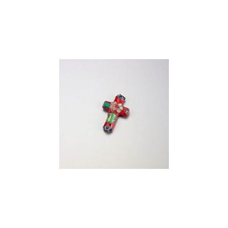 CROCE CLOSSONNÈ ROSSO mm  25