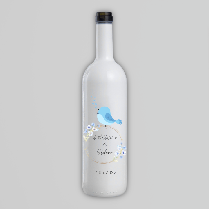 BOTTIGLIA DA VINO BIANCA