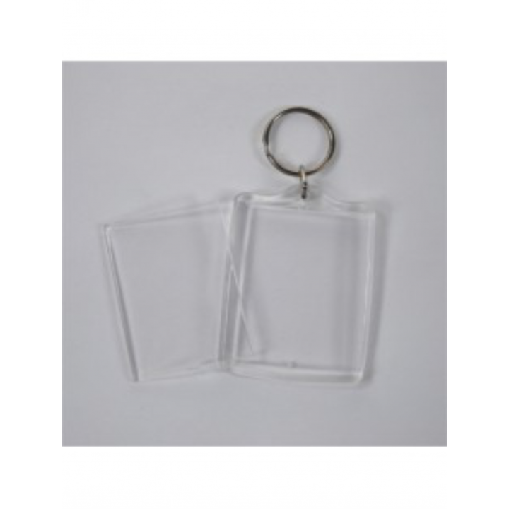 PORTACHIAVI IN PLASTICA RETTANGOLARE ESTERNO cm 4x5,5 INTERNO - cm 3,3x4,6
