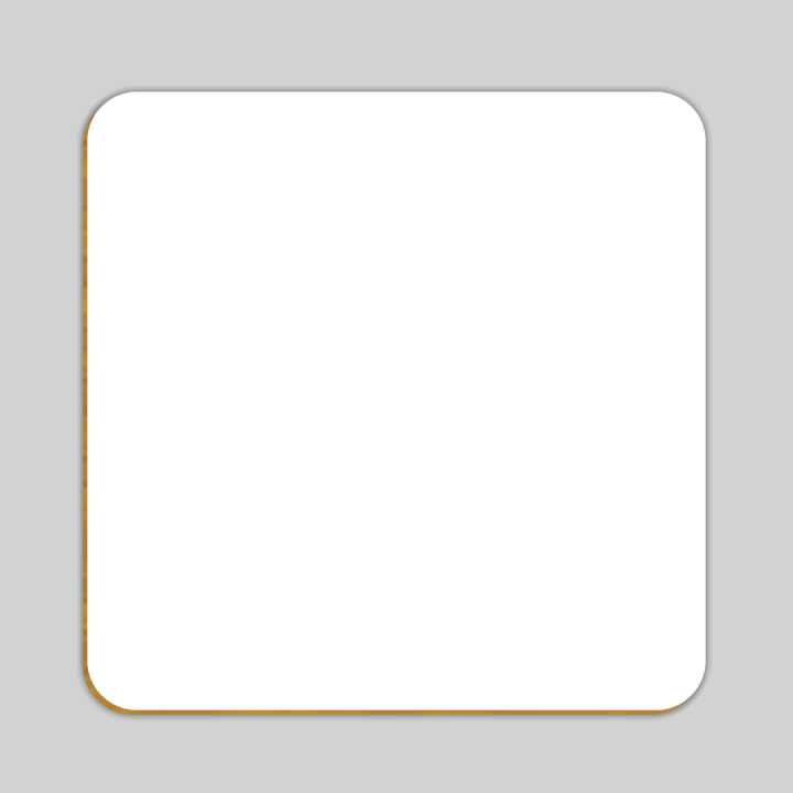 24 TESSERE QUADRATE 55x55 mm IN MDF SUBLIMABILE SU PANNELLO 25x35 cm SPESSORE  3 mm