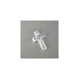 CROCE DI MURRINA GRANDE BIANCO 20x33 mm