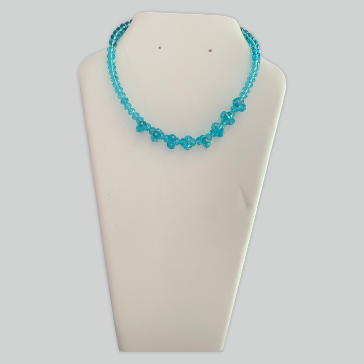 COLLANA PIETRA NATURALE E SEMICRISTALLI 6 PEZZI