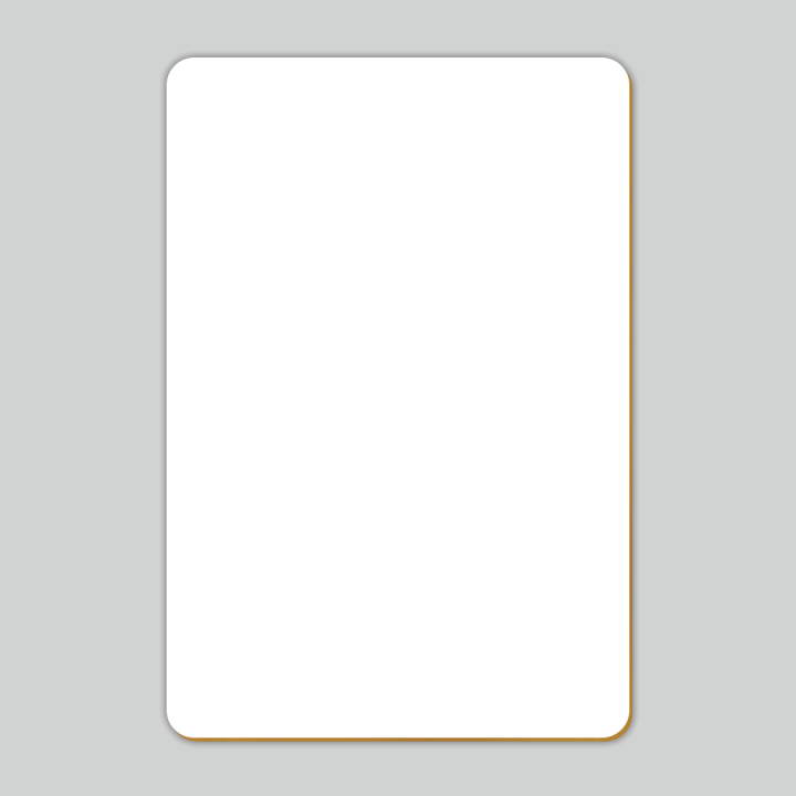 18 TESSERE RETTANGOLARI BORDI LISCI 79x58 mm IN MDF SUBLIMABILE SU PANNELLO 25x35 cm SPESSORE  3 mm
