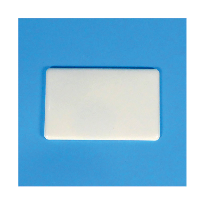 PORCELLANA SINTETICA INFRANGIBILE 8,2x5,2x0,5H