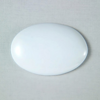 PORCELLANA BIANCA OVALE GIGANTE 6,2x4,2 cm
