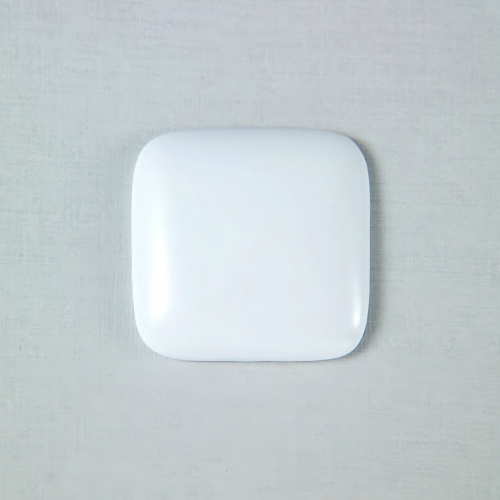 PORCELLANA BIANCA QUADRATA 38x38mm, PRONTA PER LA SUBLIMAZIONE