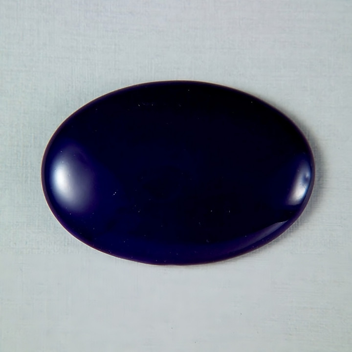 PORCELLANA BLU OVALE GIGANTE SENZA DECORO