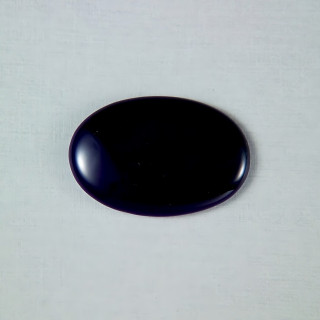 PORCELLANA OVALE SENZA DECORO BLU