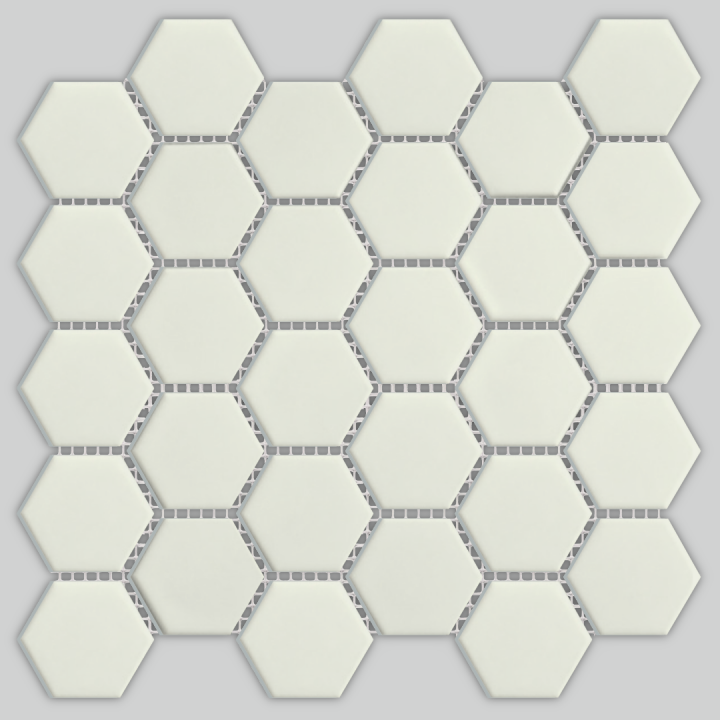 MATTONELLA PER LA SUBLIMAZIONE ESAGONALE 5x5 CON RETE