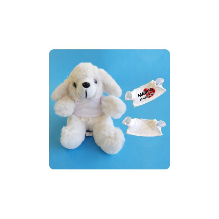 PELUCHE ASSORTITI CON T-SHIRT DA PERSONALIZZARE
