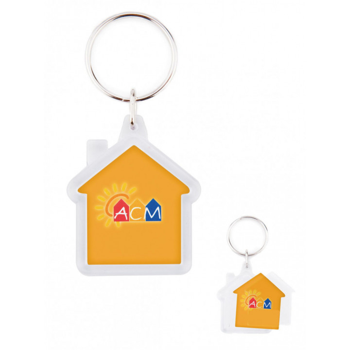 PORTACHIAVI DA ASSEMBLARE IN ACRILICO CR-X- TRASPARENTE (CASA)