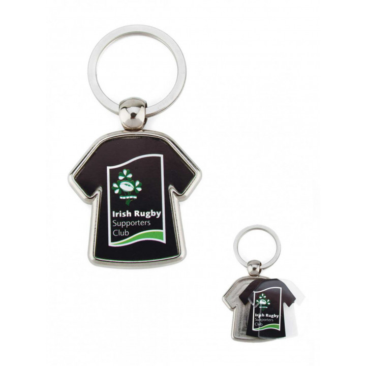 PORTACHIAVI DA ASSEMBLARE IN METALLO MX-ND - 2 LATI FORMA T-SHIRT