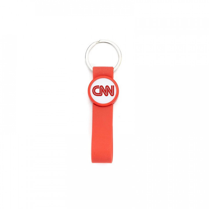 PORTACHIAVI DA ASSEMBLARE IN ACRILICO CON INCAVO CROMATO - SILICONE ROSSO -