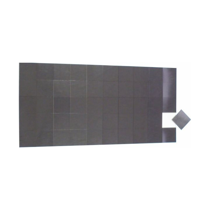 FOGLIO DA 50 MAGNETI ADESIVI 40x40 SPESSORE  1,2 mm ( 1 Confezione 10 fogli)