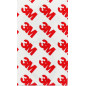 CALAMITA CON ADESIVO 71x46x1,2 mm ANGOLO  VIVO (conf. 360 pz)