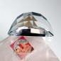 QUADRETTO MEZZA LUNA IN KRISTAL 6x3 cm QUADRETTO MEZZA LUNA IN KRISTAL 6x3 cm