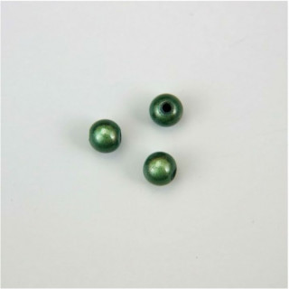 GRANI IN PLASTICA VERDE BRILLANTE Ø 6 mm. CONFEZIONE DA 0,5 kg