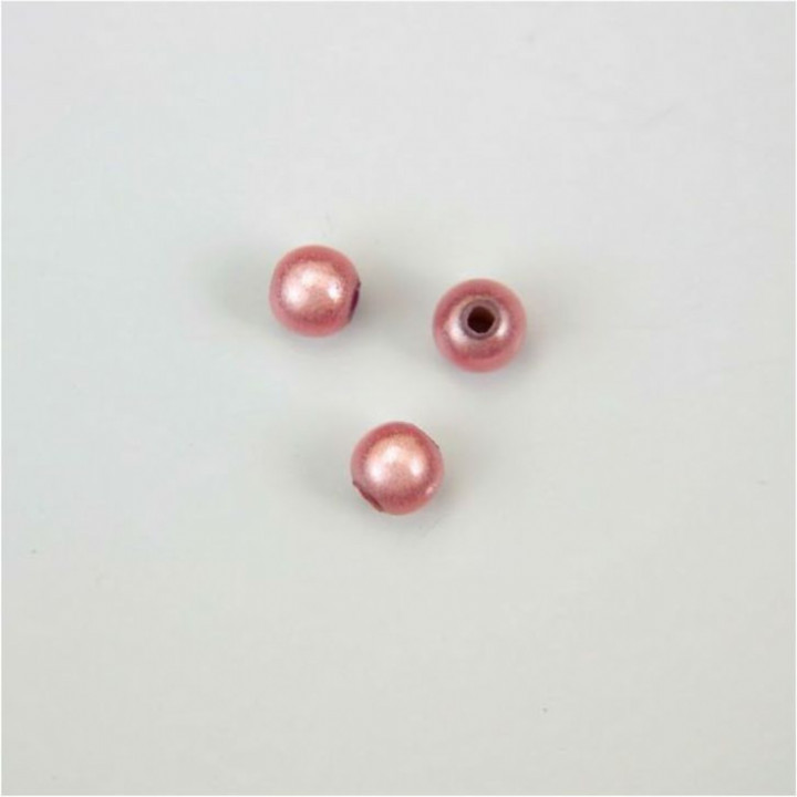 GRANI IN PLASTICA FUCSIA BRILLANTE Ø 6 mm. CONFEZIONE DA 0,5 kg