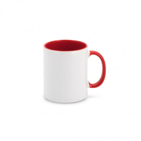 Tazza bianca con Interno e Manico Colorato