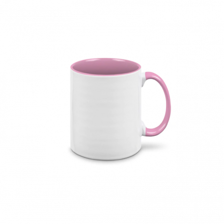 Tazza bianca con Interno e Manico Colorato