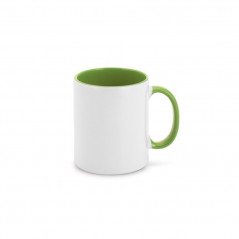 Tazza bianca con Interno e Manico Colorato