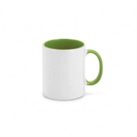 Tazza bianca con Interno e Manico Colorato