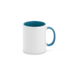 Tazza bianca con Interno e Manico Colorato