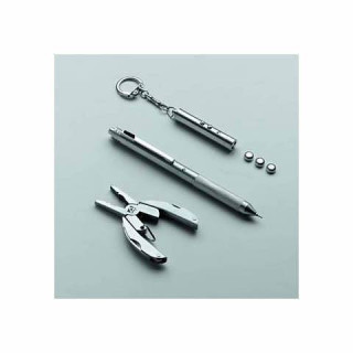 SET PINZA PIU' LAMPADA PIU' PENNA 4 FUNZIONI