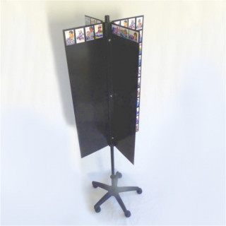 ESPOSITORE DA TERRA GIREVOLE 8 FACCE H178x56 cm x