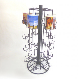 ESPOSITORE PER 20 TAZZE CON ANTIFURTO H66x35cm