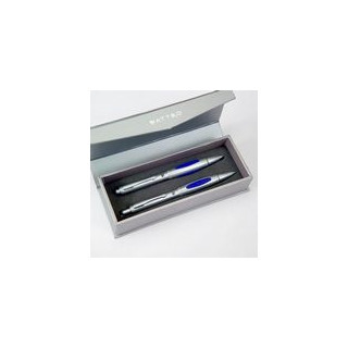 PARURE CON 2PENNE PIU' PORTAMINE 0,5 COLORE BLU