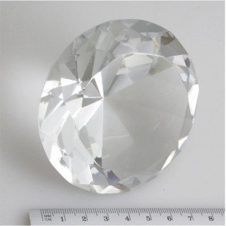 DIAMANTE TRASPARENTE 8cm