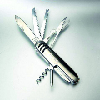 COLTELLO IN ACCIAIO 9 FUNZIONI ROMA MISURA DA CHIUSO 90x25 mm