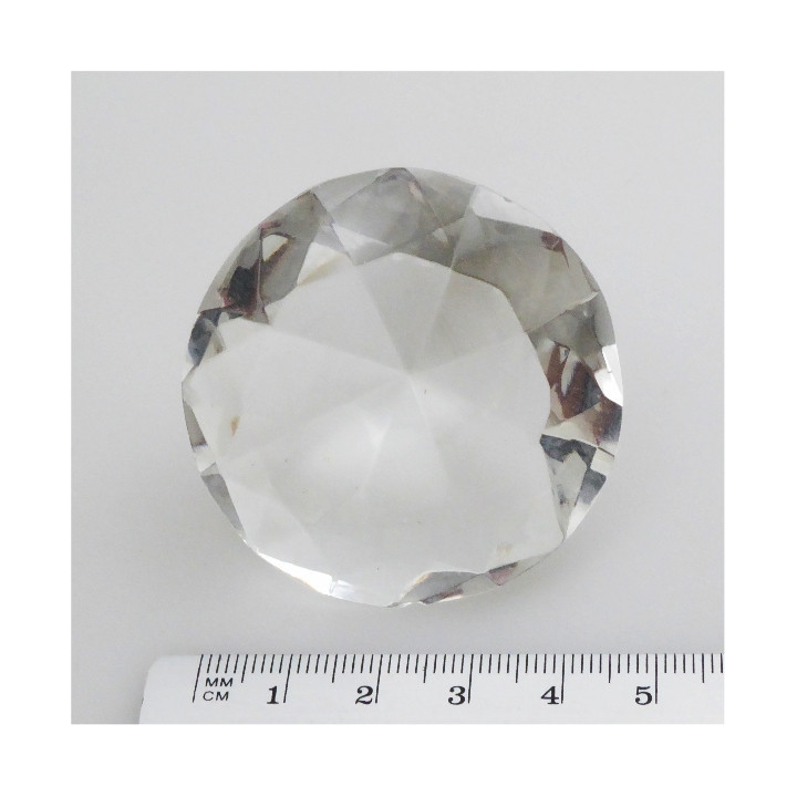 DIAMANTE TRASPARENTE 5cm