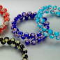 BRACCIALE CON 38 PERLE MURRINA Ø 8 COLORI ASSORTITI